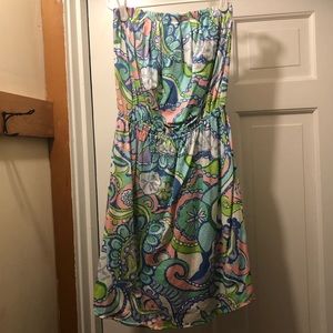 Lilly Pulitzer Strapless Dress